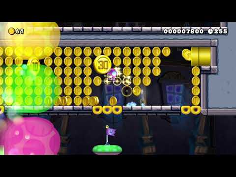 Bob omb mini game by JerryGaulé 🍄 Super Mario Maker 2 😶 No Commentary　⚿abu