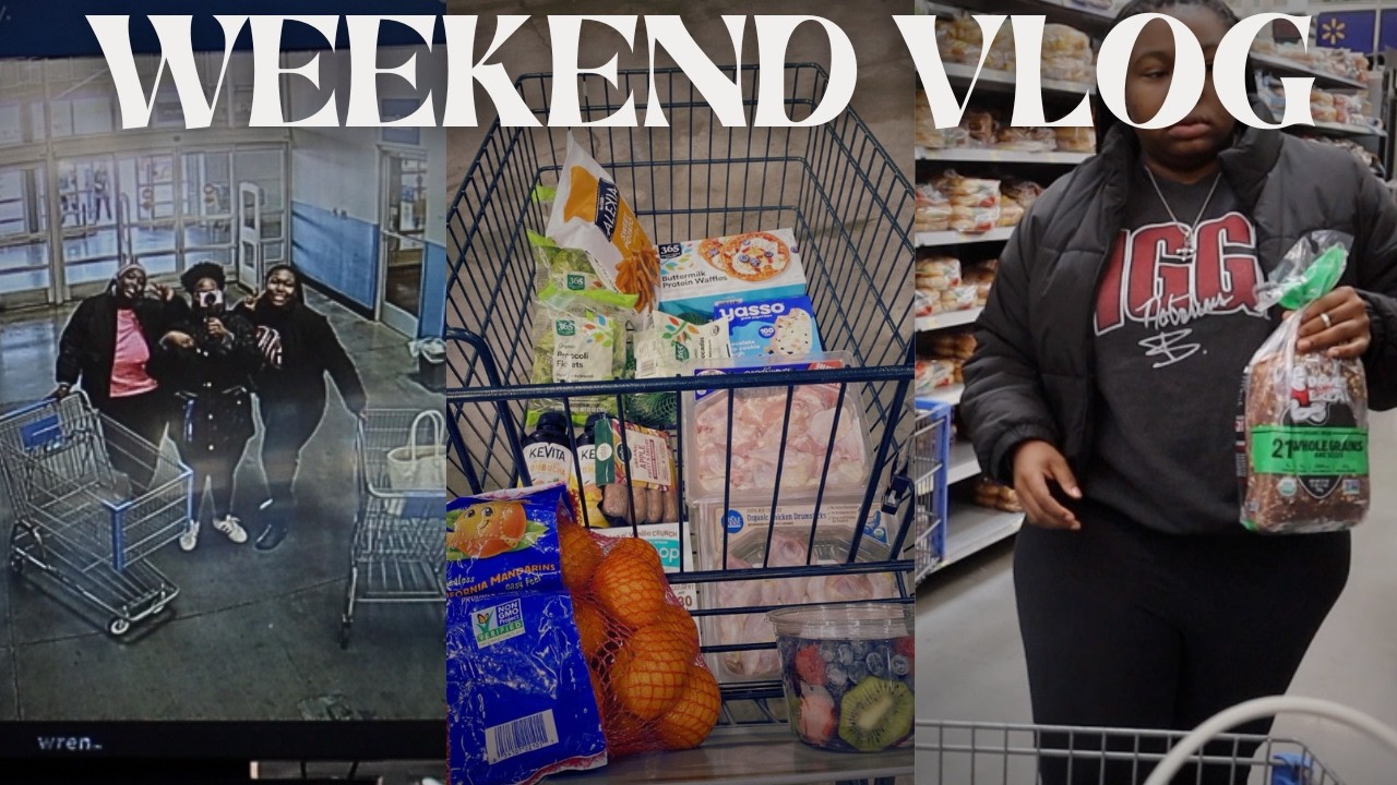 Bestie Weekend Vlog + New Apartment, Groceries, Apartment Decor Shopping