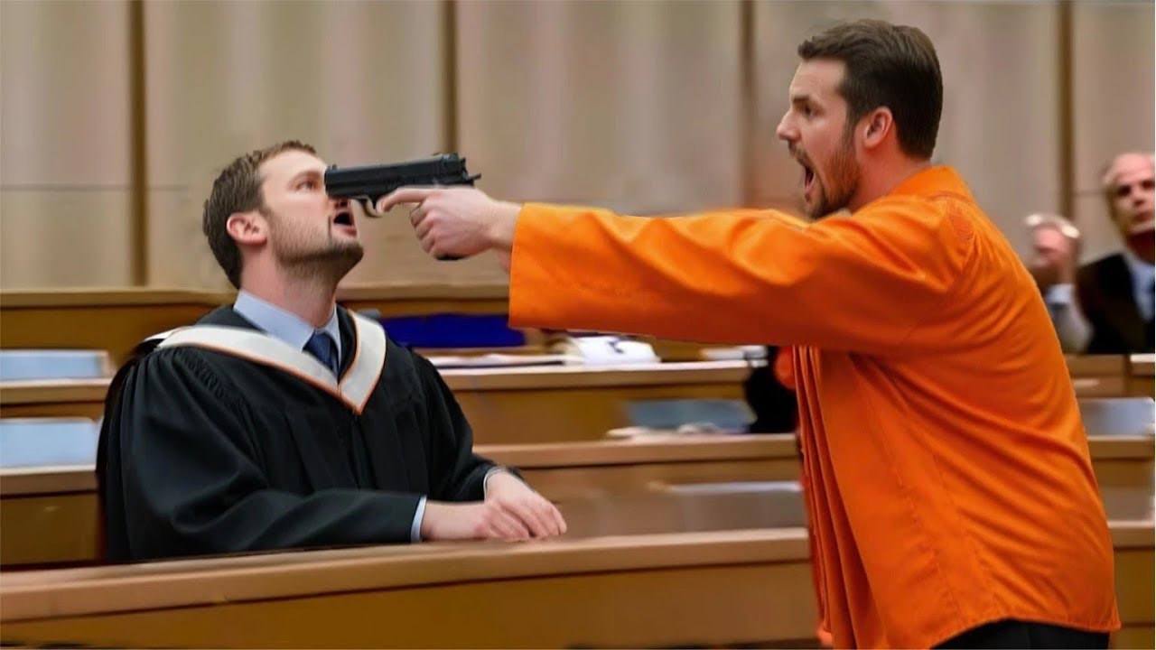 Este preso fez o juiz tremer no tribunal. Não VEJA se você é sensível