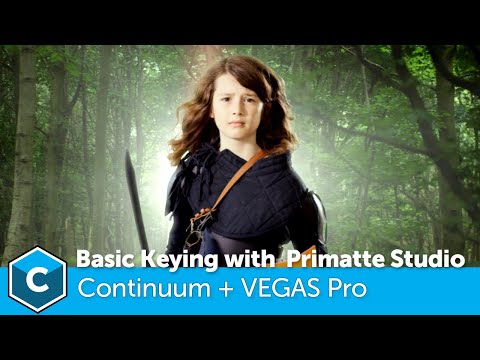 Continuum Primatte Studio: Basic Keying in VEGAS Pro