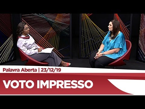 Bia Kicis explica propostas de impressão de votos