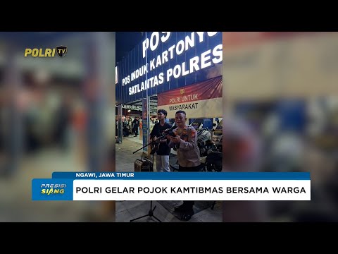 SATBINMAS POLRES NGAWI HADIRKAN POJOK KAMTIBMAS DI NSC 2025