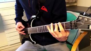 Amon Amarth - On A Sea Of Blood Full Guitar Cover [HD]