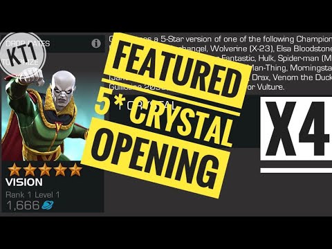 Featured 5 Star Crystal Opening! X4! Can We Pull Elsa?!
