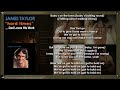 JAMES TAYLOR - Hard Times with Lyrics