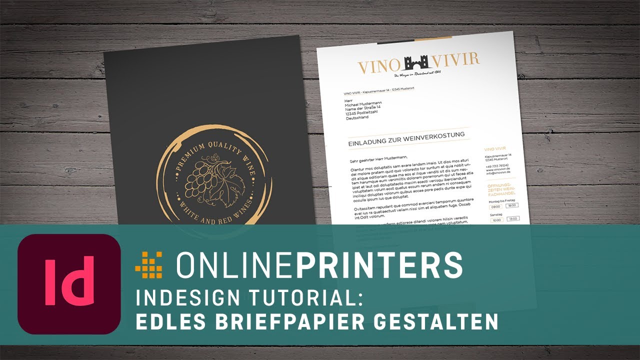 Briefpapier Vorlagen In Indesign Din 5008 Briefbogen Layouts