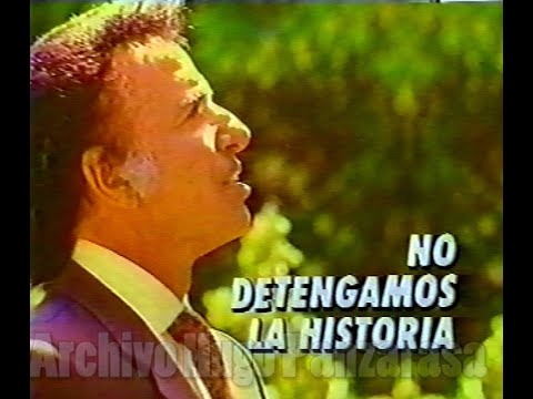 Carlos Saúl Menem// Mayo 1995 // Publicidad de TV // elecciones presidenciales