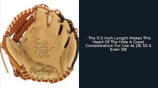 Video thumbnail: Review: Rawlings Heart of the Hide Pro Label 6 Speed Shell 11.5" Baseball Glove (PRO934-2CTB)