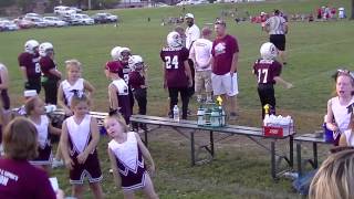 preview picture of video 'Razorbacks Youth Football / Cheerleading - Lancaster Ohio - 9/9/13'