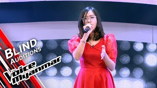 Thunn - Time To Say Goodbye (Celtic Woman) | Blind Audition - The Voice Myanmar 2019