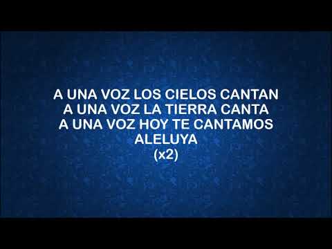 A Una Voz New Wine Letra