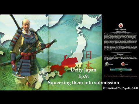 Civ 5 Vox Populi: Deity Japan - Ep.9: Squeezing them into submission