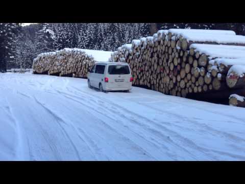 T5 California 2.0 BiTDI 4motion - anfahren im Schnee