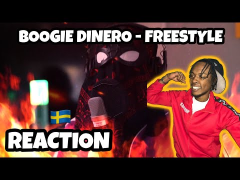 AMERICAN REACTS TO SWEDISH DRILL RAP! Boogie Dinero - Stationen Freestyle (ENGLISH LYRICS)