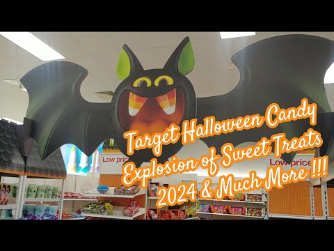 TARGET HALLOWEEN CANDY EXPOLSION OF SWEET TREATS 2024 & MUCH MORE!!!#target#candy#bakedgoods#asmr