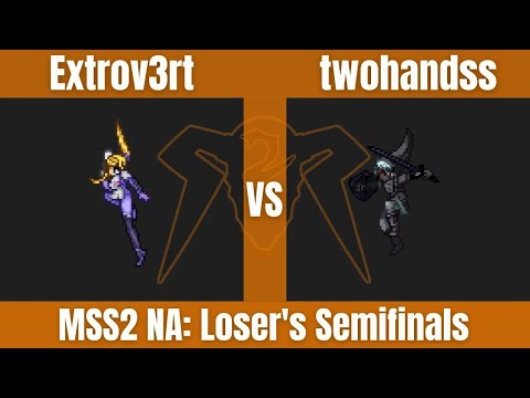 Extrov3rt (ZSS) vs. twohandss (Link) - SSF2 Loser's Semis - Monte Sunday Series 2 NA