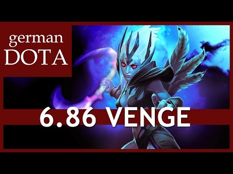 Dota 2 6.86 Vengeful Spirit mit Aghanims Scepter - Let's Play Dota 2 Gameplay German