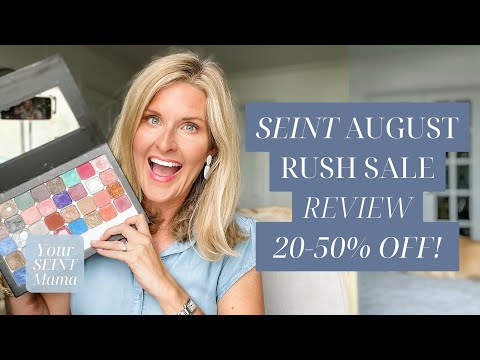Seint August Rush Sale Product Review | 20-50% off! | Palettes, Eyeshadows, Lip + Cheeks, + Brushes
