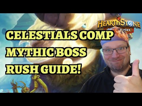 Celestials Team Comp Guide for Mythic Boss Rush! (Hearthstone Mercenaries)