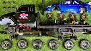 Merakit Mainan Rusak | Truk Towing dan Mobil Balap