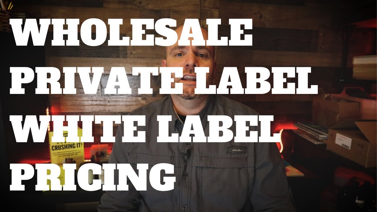 How to price wholesale, private label and white label