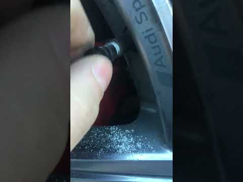 Stuck Aluminum Wheel Air Valve Caps only method to safely quickly remove them dont use them again