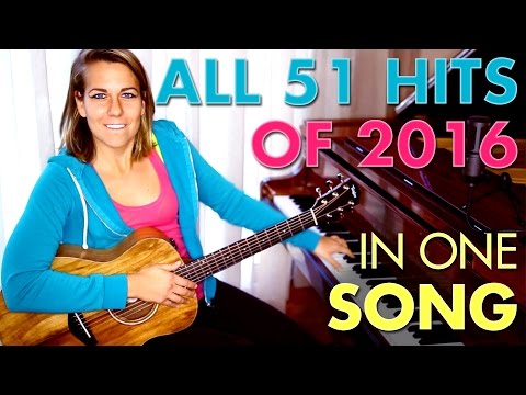 Girl mashes up all 51 Hits of 2016