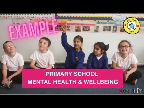 WHOLE School Mental Health and Wellbeing - Primary EXAMPLE Children and teachers.