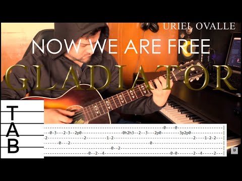TUTORIAL Now we are free - GLADIATOR . Guitar + TABS