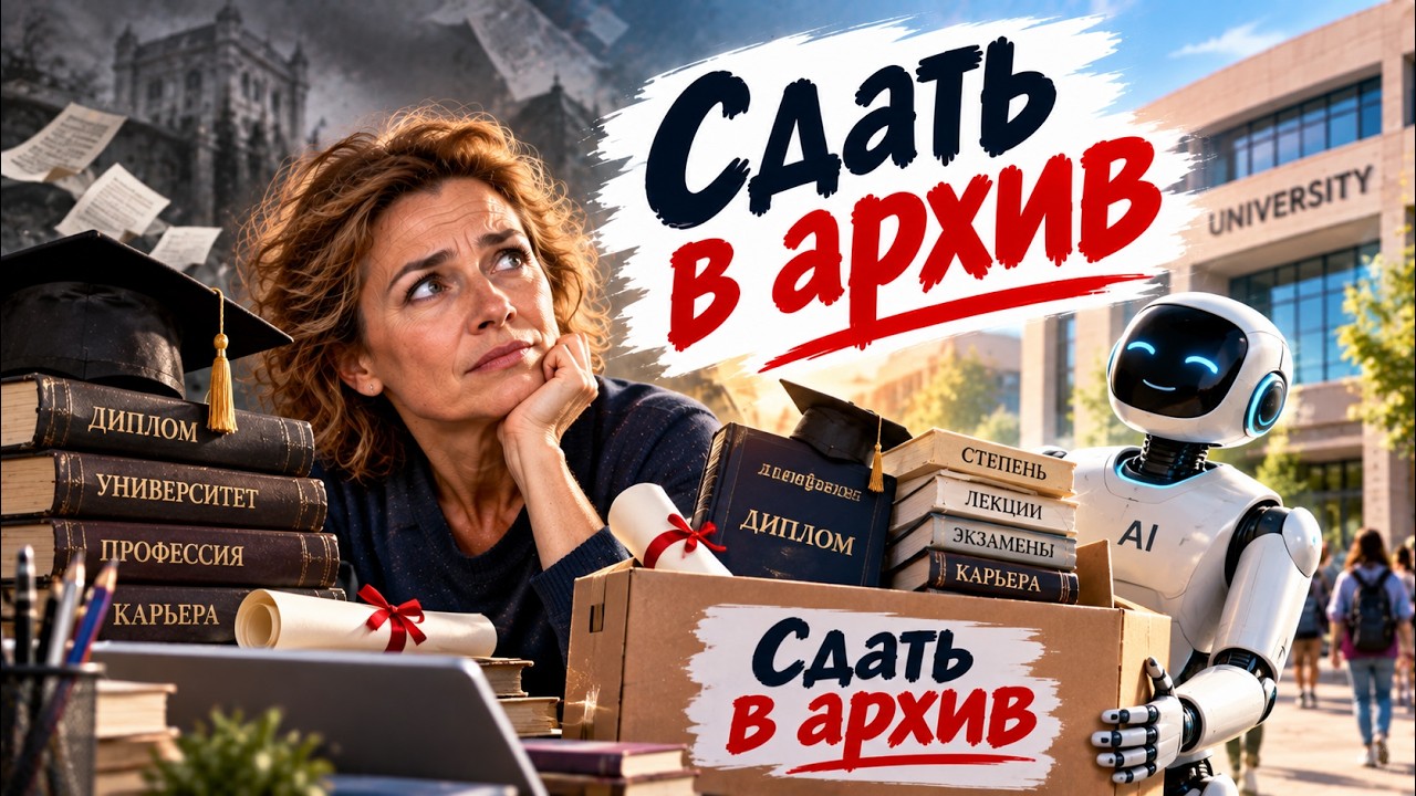 Лет через 10-15 высшее образование бцдет существовать? Или его ИИ спишет в утил