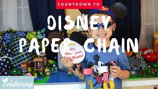 Countdown to Disney Vacation Paper Chain