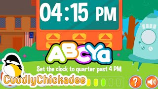 ABCya: Time Travel | Can you tell time with a digital clock