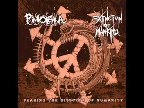 PHOBIA (Extinction Of Mankind) split LP