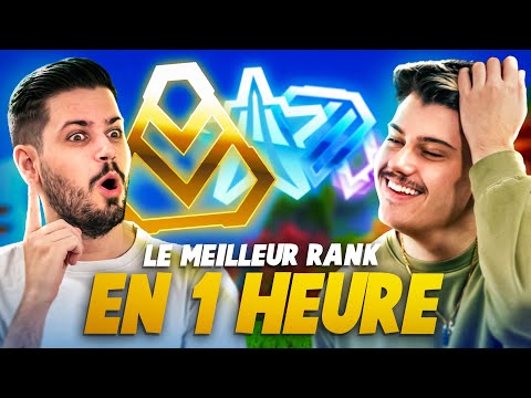 Qui aura le MEILLEUR RANK en UNE HEURE ?