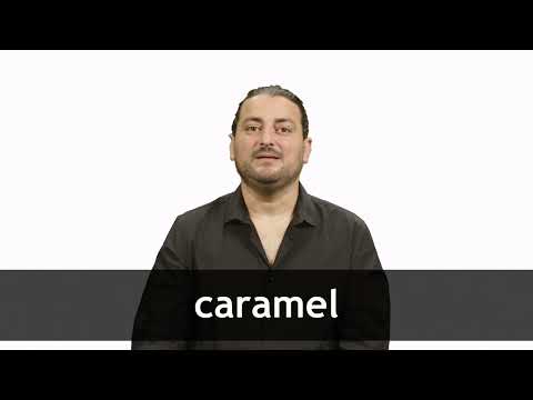 How to pronounce CARAMEL in French