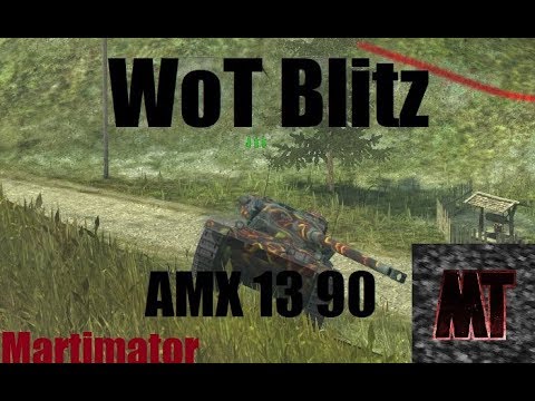AMX 13 90: 4100DMG | WoT Blitz