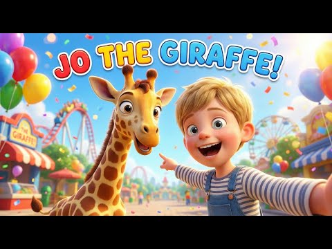 JO the Giraffe: Around the World! 🦒🌍✨ | Kids Song | TEOFEEL