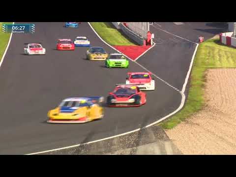 CMMCS 2023 LIVE - Intermarque Silhouettes Race 1 - Donington Park