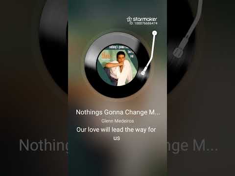 Nothing is gonna change my life. Cover