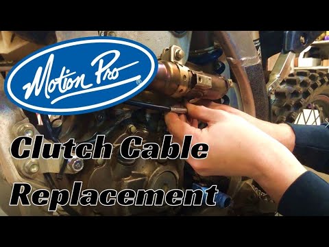 YZ250F How to Start Without a Clutch + Motion Pro Cable Replacement and Review