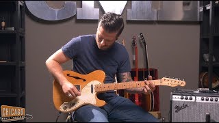 Video thumbnail for 1969 Fender Telecaster Thinline Natural | CME Vintage Demo | Shelby Pollard by Chicago Music Exchange