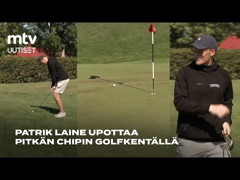 Patrik Laineen huikea suoritus golfkentällä