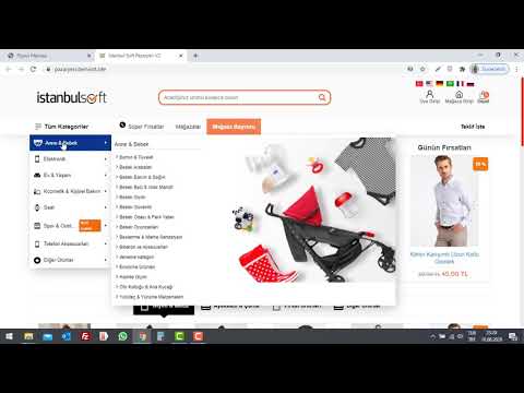 Softomi c2c pazaryeri eticaret yazılımı - Masaüstü Menü Düzenleme