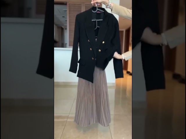 THE ARMANI BLAZER WITH SKIRT