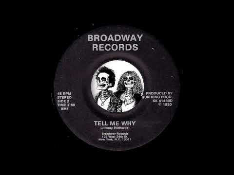 Jimmy Richards - Tell Me Why [Broadway] 1980 New Wave Punk 45 Video