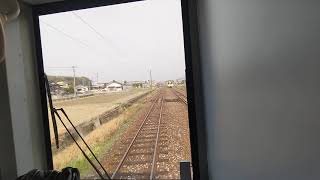 直方行を追いかける金田行【平成筑豊鉄道】 2021/2/21