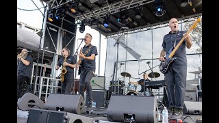 The Planet Smashers bringing Surfin' In Tofino to the beach at the 2024 Supernova Ska Festival