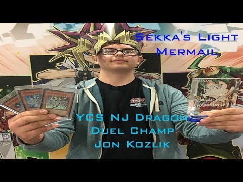 YCS NJ 2018 Dragon Duel Champion Sekka's Light Mermail Knightmare Deck Profile WATER's REVENGE!