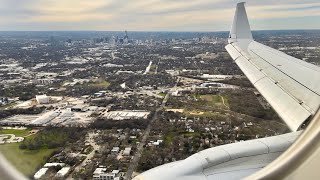 American Eagle E175 Approach and Landing into Austin, Texas (AUS)!