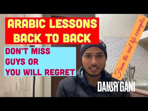 Learn Arabic from real native speaker CLIPS#BACK TO TEACH ARABIC WITH REAL EXAMPLES